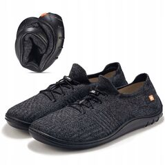 SH5003M Ανδρικά παπούτσια Barefoot Merino γραφίτης/μαύρο 43