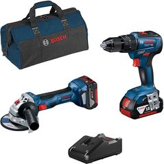 ZESTAW BOSCH GSB 18V-55 + GWS 18V-7