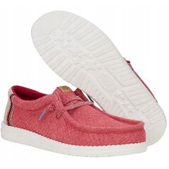 Hey Dude Wally Jute 43085-79B Czerwone 44