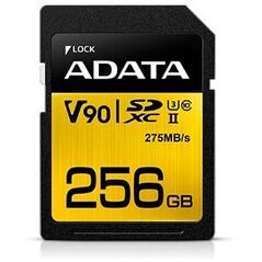 Karta ADATA Premier One SDXC 256 GB Class 10 UHS-II/U3 V90 (ASDX256GUII3CL10-C)
