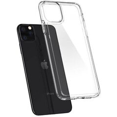 Mocco Ultra Θήκη Πλάτης 1 mm Σιλικόνης για Apple iPhone 11 Pro Max Διαφανής