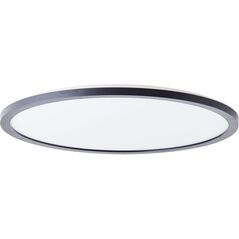 Φωτιστικό οροφής LED BRILLIANT MILTON, 24 W, 4000 K, 3400 lm, μαύρο, O 42 x 2.6 cm