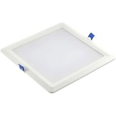 Ενσωματωμένο γυάλινο φωτιστικό LED VESTALIGHT, 3000 K, 18 W, 1347 lm, IP40, 20 x 20 cm