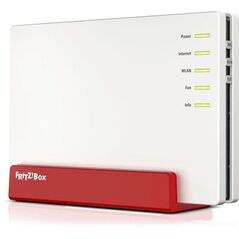 FRITZ!Box FRITZ! BOX 7583 VDSL ασύρματος δρομολογητής Gigabit Ethernet Dual-band (2.4 GHz/5 GHz) 4G Κόκκινο, Λευκό