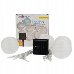 Ηλιακή γιρλάντα με αισθητήρα, 10 LED
