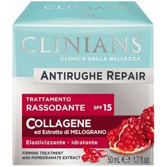 Ημερήσια κρέμα κατά των ρυτίδων Clinians SPF15, 50 ml