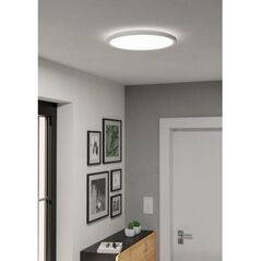 Ceiling LED lamp EGLO ROVITO-R IP44 18W 2700-6500K 2300lm white O39cm with remote control