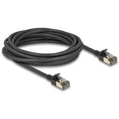 Delock RJ45 Netzwerkkabel Cat.8.1 F/FTP Slim Pro 5 m schwarz