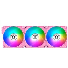 Thermaltake CT140 EX ARGB Sync PC Cooling Fan Bubble Pink 3Pack