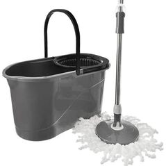 Mop obrotowy z wiadrem 19 l GREY
