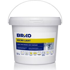 FINE-GRAINED PUTTY BRIKO SM 1 L