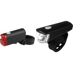 SET OF BICYCLE LIGHTS JY-7036+JY-401 OUT