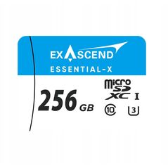 Karta pamięci Exascend Essential-X micro SD 256GB