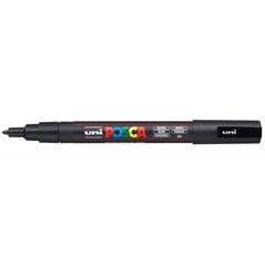 Μαρκαδόρος POSCA UNI PC-3M μαύρο BK