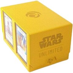 Gamegenic: Star Wars Unlimited - Διπλή Θήκη Τράπουλας - Κίτρινο
