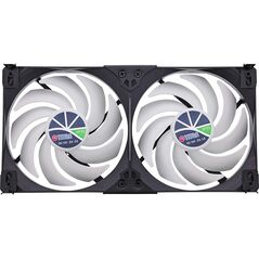 Titan TTC-SC22(B)/V2+ Διπλός Ανεμιστήρας Ψυγείου 120x25mm IP55 για Camping