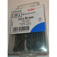 ΚΑΡΦΙ ST. 2,0X60 ΜΠΛΕ/ΣΚΛΗΡΟ ΟΒΑΛ ΚΕΦΑΛΙ/25ΤΜΧ