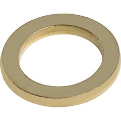 WASHERS 12X18X2 BRASS PLAT(DOORS)/16PCS
