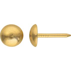UPHOLSTERY NAIL 8 BRASS PLATED/ 55PCS