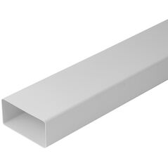 VENTILATION DUCT 110X55 0,5M ABS WHITE