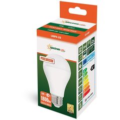 LED GLS E-27 230V 18W WW A70 SPECTRUM