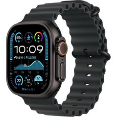 Apple MYPF3ZM/A inteligentne akcesorium osobiste Band Czarny Fluoroelastomer, Tytan