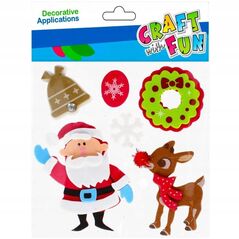 ΔΙΑΚΟΣΜΗΣΗ BN MIKOLAJ EVA SPRZYL 6SZT Craft with Fun 12/288