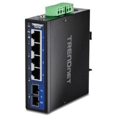 Switch TRENDnet TRENDnet 5-Port Hardened Industrial Gigabit DIN-Rail Switch
