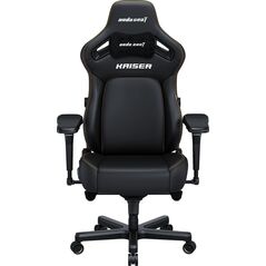 Fotel gamingowy Kaiser 4 L Anda Seat skórzany czarny