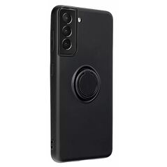 Θήκη Σιλικόνης Mocco Pastel Ring για Samsung Galaxy S23 Μαύρο