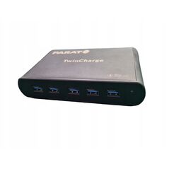 PARAT PARAPROJECT TC5 TwinCharger για 5 συσκευές USB-A / USB-C μαύρο