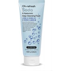 Orjena Oh-refresh pianka do mycia twarzy soda & hyaluronic 180ml