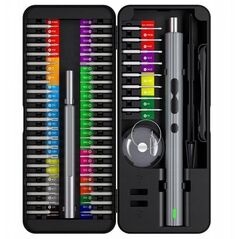 Ηλεκτρικό κατσαβίδι UF-TOOLS N20 με εναλλάξιμες μύτες και μαγνητιστή 58 σε 1