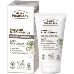 Green Pharmacy Bomboo Niacinamide Krem do twarzy na dzień z bambusem i niacynamidem 50ml