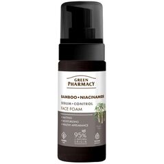 Green Pharmacy Pianka do mycia twarzy Bambus i niacynamid 150ml