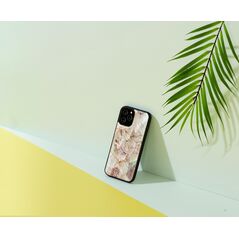 θήκη iKins για Apple iPhone 12/12 Pro ροζ μάρμαρο