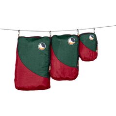 Zestaw 3 organizerów podróżnych TTTM burgund/green