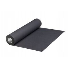 Jednorazowy podkład medyczny flizelinowy 20g 60cm x 50m czarny 40g