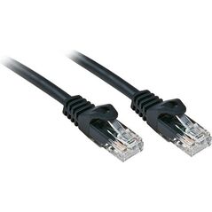 Lindy Patchcord Cat.6, U/UTP, 0.3m, czarny (48190)