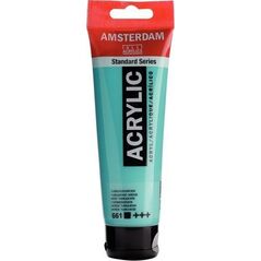 Artequipment Farba akrylowa TALENS AMSTERDAM 120ml 661 - TURQUOISE GREEN uniw
