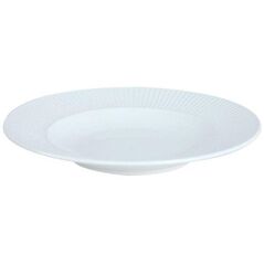 ΠΙΑΤΟ ΚΑΘΕΤΕΣ ΓΡΑΜΜΕΣ ΛΕΥΚΟ 22CM