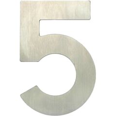 ΑΡΙΘΜΟΣ ΠΟΡΤΑΣ 5 SS-5 62MM ΑΝΟΞΕΙΔΩΤΟ ΑΤΣΑΛΙ
