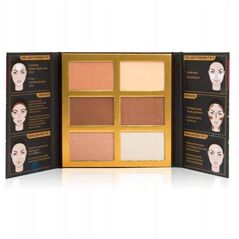 J.CAT BEAUTY_Symphony Face Obsession paleta do konturowania twarzy 102 Medium / Dark 27,5g