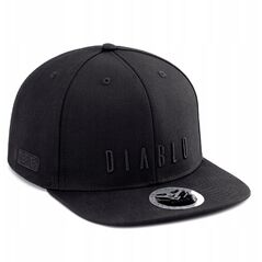 Καπέλο με γείσο Diablo Chairs Snapback, μαύρο