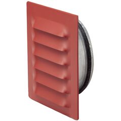 FRESH Γρίλια μεταλλική 145x145 mm με Ø100 mm καρφιά, κόκκινη.