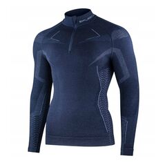 Ανδρική μπλούζα LS1610M με κοντό φερμουάρ EXTREME MERINO μπλε L