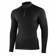 LS1610M Bluza męska z krótkim ekspresem EXTREME MERINO czarny XXL