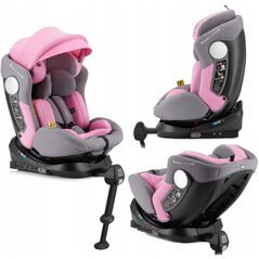 ΚΑΘΙΣΜΑ ΑΥΤΟΚΙΝΗΤΟΥ SESTTINO HEXAGON PINK PRO I-SIZE 0-36 KG 40-150