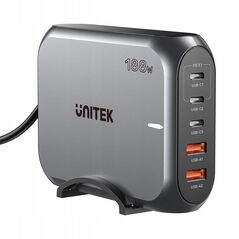 Γρήγορος φορτιστής τοίχου Unitek 2xUSB-A 3xUSB-C GAN 188W