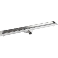Ανοξείδωτο κανάλι ντους BIELBET Slim, 700 mm, σύνδεση ρυθμιζόμενη 360'